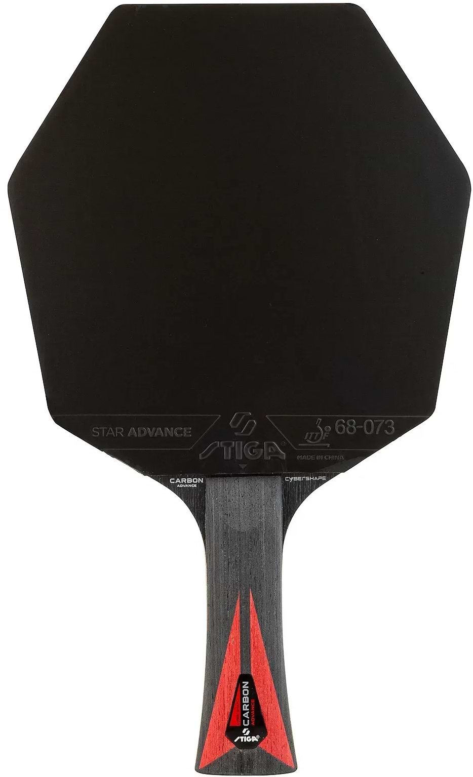 Ракетка для настольного тенниса Stiga Carbon Advance Cybershape FL (1215-1101-35)